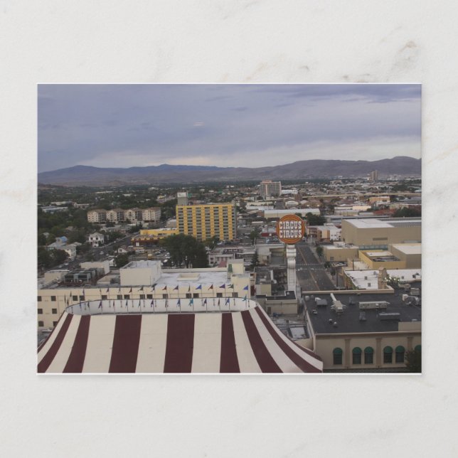Reno, Nevada Postcard Postkarte (Vorderseite)