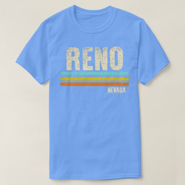 Reno Nevada Retro T-Shirt (Design vorne)