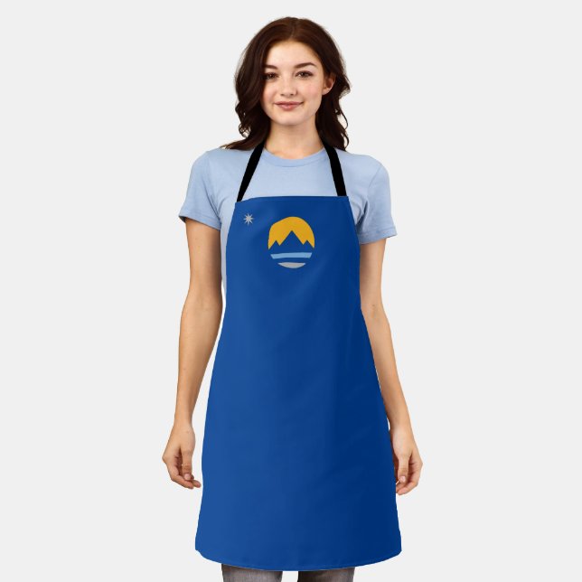 Reno (Nevada) Schürze der Stadtflagge (Getragen)