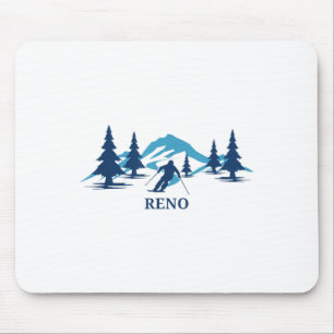 Reno Nevada Ski Resort Skifahren _1 Mousepad