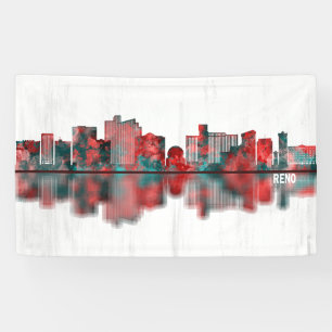 Reno Nevada Skyline Banner