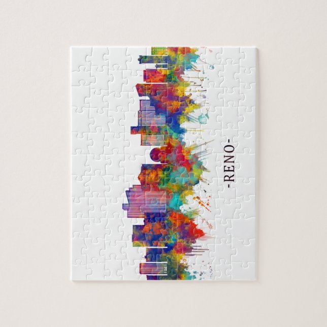 Reno Nevada Skyline Puzzle (Vertikal)