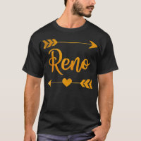 RENO NV NEVADA Funny City Zuhause Roots USA Women