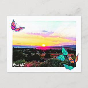 Reno NV Postkarte