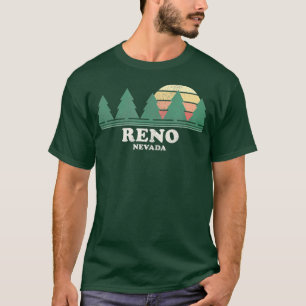 Reno NV Vintag Throwback Retro 70er Design T-Shirt