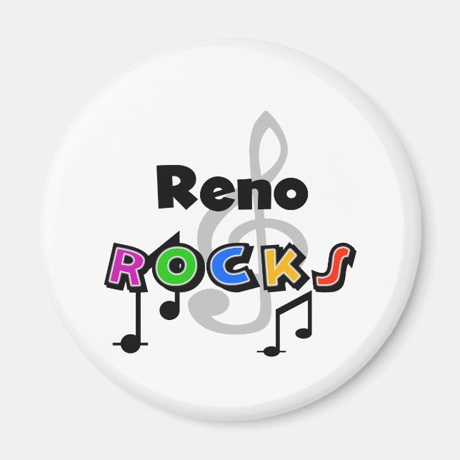 Reno Rocks Magnet (Vorne)