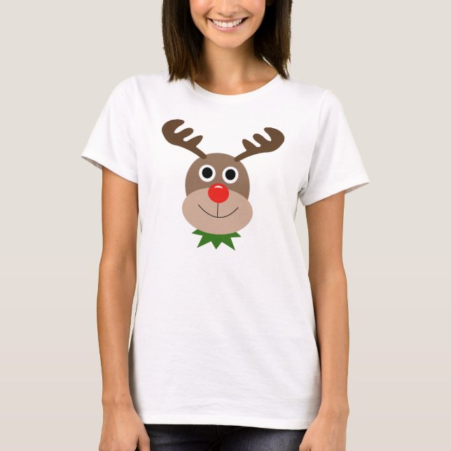 Reno sonriente T-Shirt (Vorderseite)