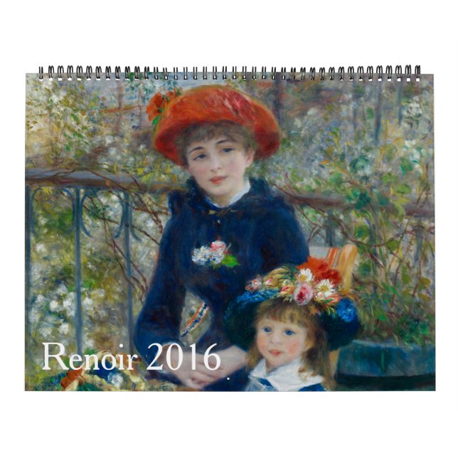 Renoir 2016 kalender (Titelbild)