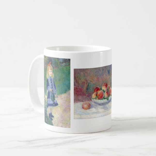 Renoir × 3作品 kaffeetasse (Vorderseite Links)