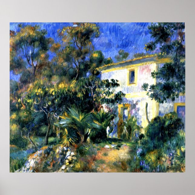 Renoir - Algerische Landschaft Poster (Vorne)