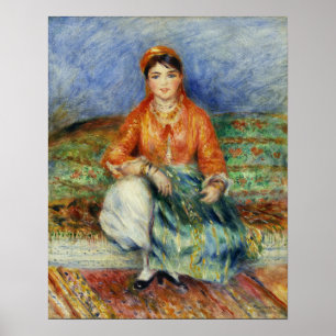 Renoir - Algerisches Mädchen Poster