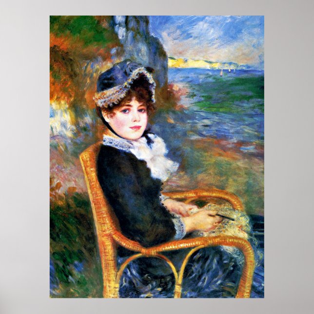 Renoir - Am Meer Poster (Vorne)