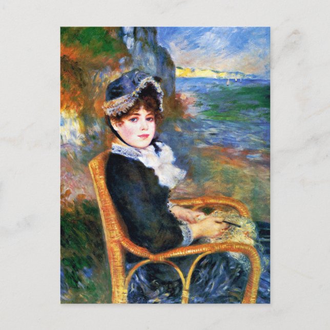 Renoir - Am Meer Postkarte (Vorderseite)