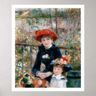 Renoir - Auf der Terrasse Poster