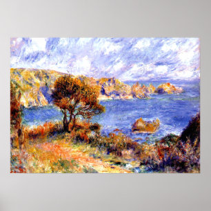 Renoir - Blick auf Guernsey Poster