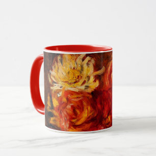 Renoir - Dahlias, Kunstmalerei, Tasse