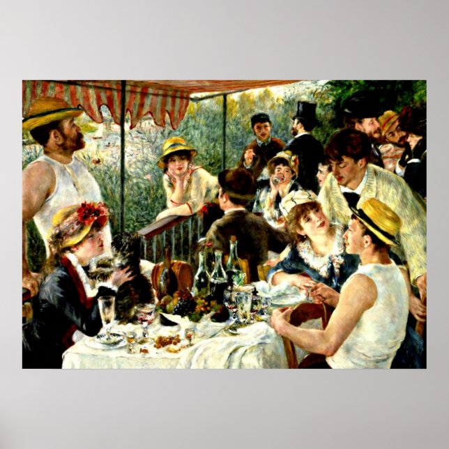 Renoir: Das Mittagessen des Party Poster (Vorne)