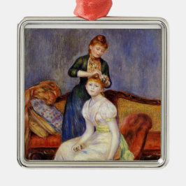 Renoir: Der Kaffee Silbernes Ornament