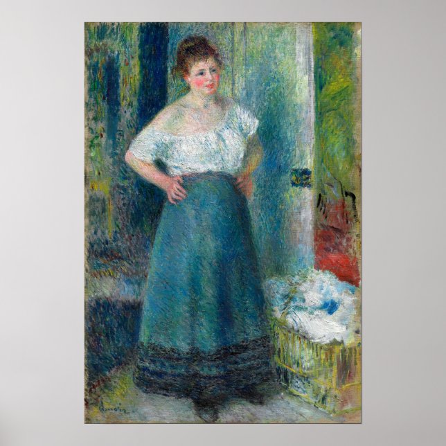 Renoir, die Wäsche Poster (Vorne)