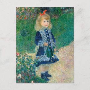 Renoir "Ein Mädchen mit einer Wasserdose" Postkarte