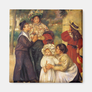 Renoir - Familie der Künstler Magnet