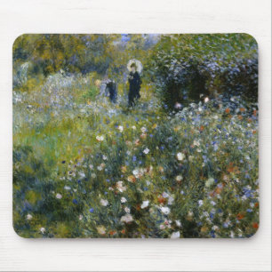 Renoir Frau mit Parasol Mousepad