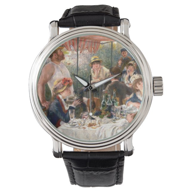 Renoir French Luncheon Boating Party Armbanduhr (Vorderseite)
