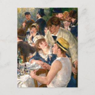 Renoir French Luncheon Boating Party Einladungspostkarte