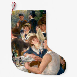 Renoir French Luncheon Boating Party Kleiner Weihnachtsstrumpf