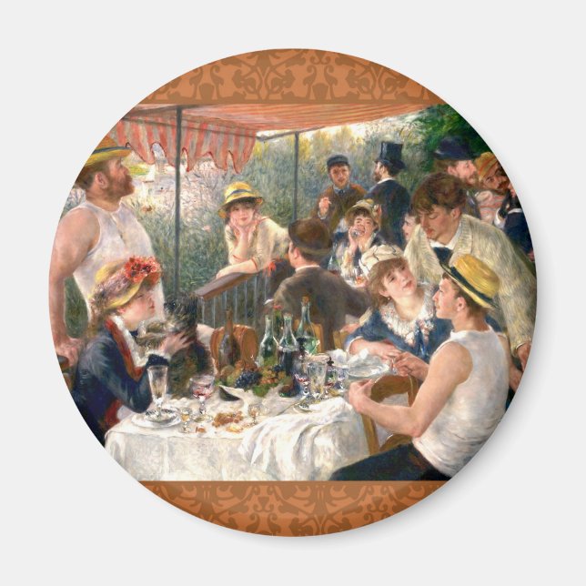 Renoir French Luncheon Boating Party Magnet (Vorne)
