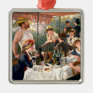 Renoir French Luncheon Boating Party Ornament Aus Metall