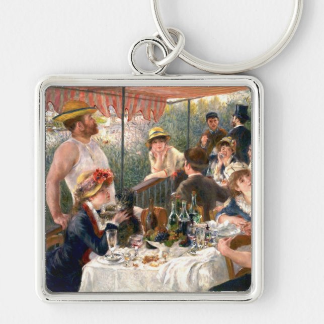 Renoir French Luncheon Boating Party Schlüsselanhänger (Vorne)