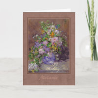 Renoir Frühling Blume Bouquet CC0864 Happy Geburts
