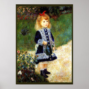 Renoir - Girl mit einer Wasserquelle Poster