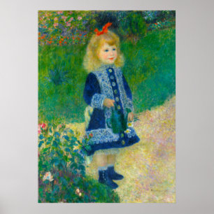 Renoir Girl mit Wasserqualität Poster