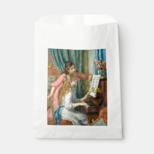 Renoir Girls am Piano Impressionismus Malerei Geschenktütchen