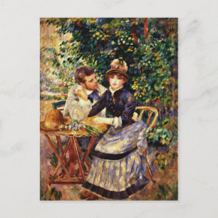 Renoir - Im Garten Postkarte