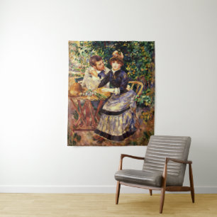 Renoir - Im Garten Wandteppich