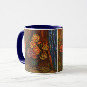 Renoir Impressionistische Rosen in Teekanne-Vase K Tasse