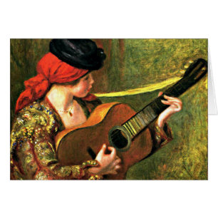 Renoir - Junge Spanische Frau mit Gitarre