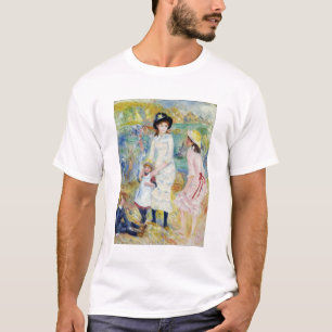 Renoir - Kinder am Meeresufer, Guernsey T-Shirt