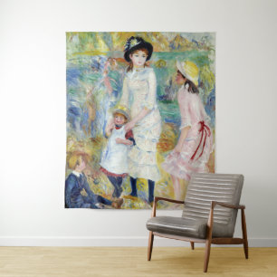 Renoir - Kinder am Strand, Guernsey Wandteppich