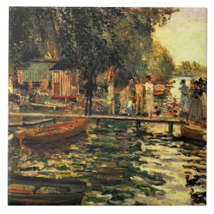 Renoir - La Grenouillere, Fliese