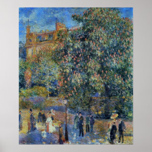 Renoir - La Place Saint-Georges 1875 Poster