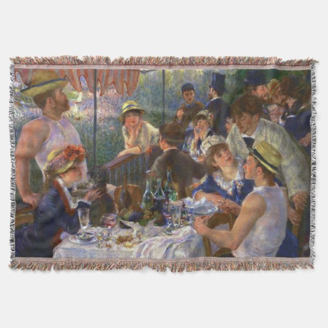 Renoir Luncheon des Party Decke (Vorderseite)