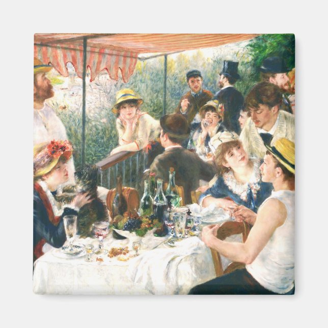 Renoir Luncheon des Party Renoir Magnet (Vorne)