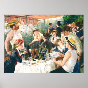 Renoir Luncheon des Party Renoir Poster