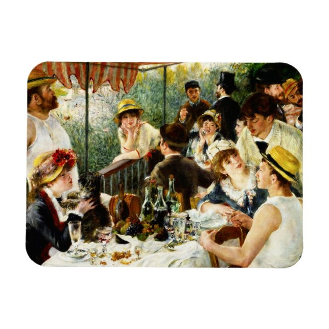 Renoir Luncheon of the Boating Party Magnet (Horizontal)