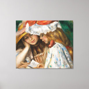 Renoir Masterpiece Two Girls Reading Leinwanddruck