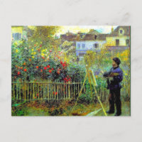 Renoir - Monetmalerei in Seinem Garten,